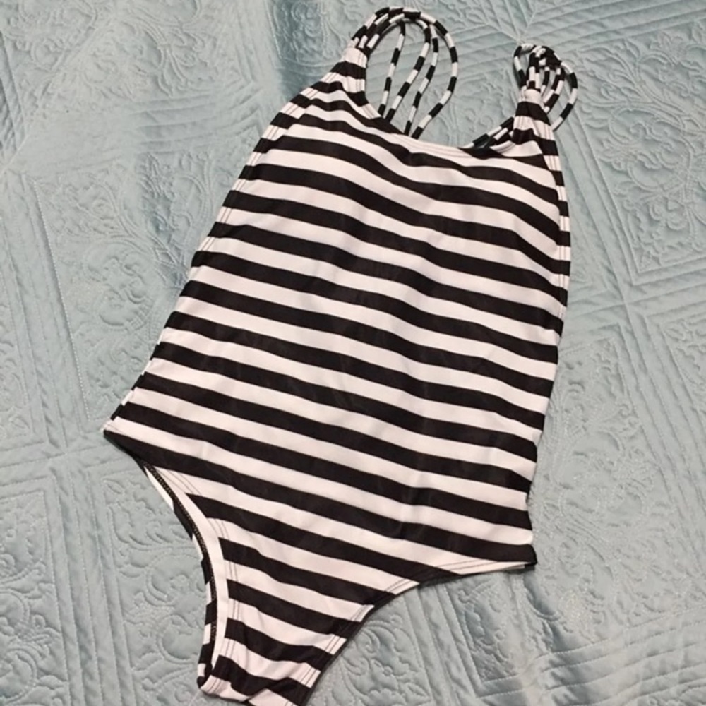 Black and White One-Piece